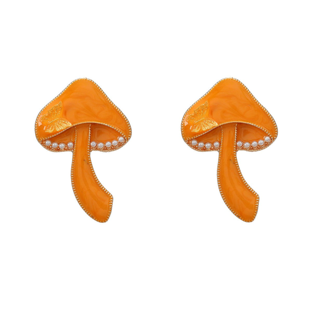 Trippy - Female fashion mushroom earrings for earrings