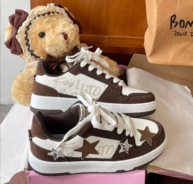 Retro Pentagram - New ins port style trend sneakers lovers versatile casual board shoes