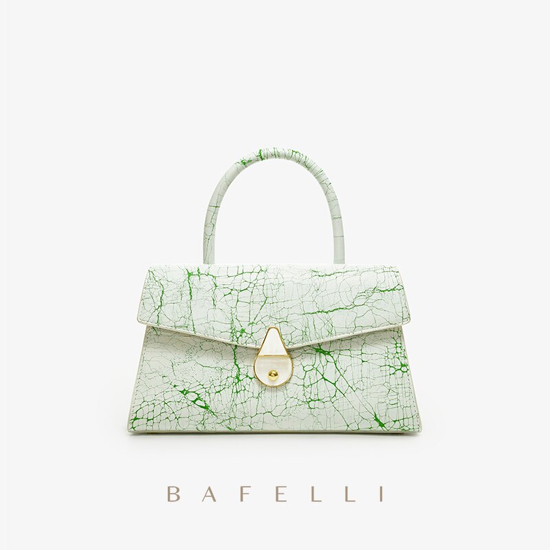 BAFELLI Bag - New Women Handbag Luxury Designer Brand Fashion Handheld Purse Original Style Leather Evening Shoulder Bags
