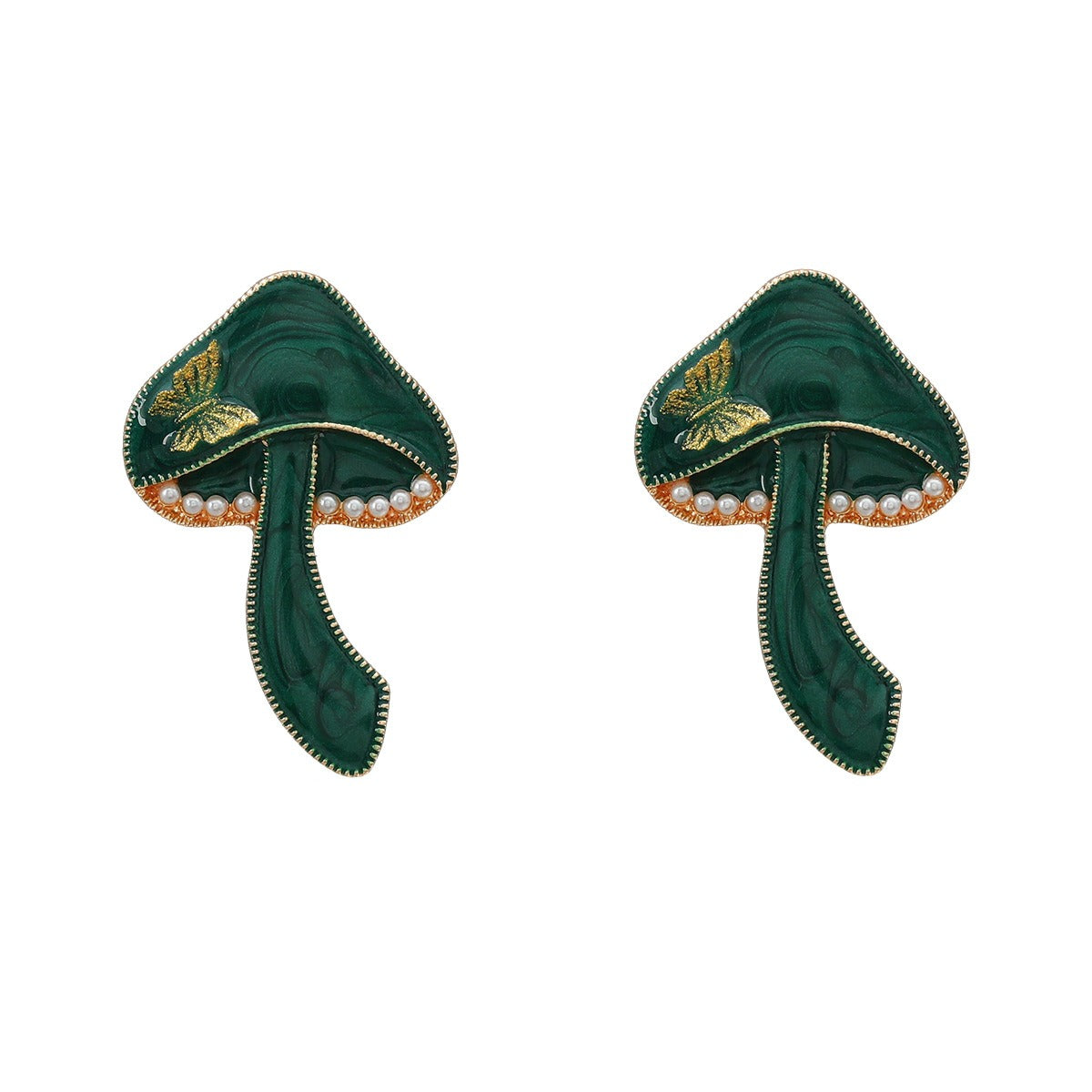 Trippy - Female fashion mushroom earrings for earrings