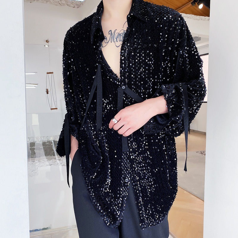 Velvet Niche: Valentine's Day Edition - Velvet sequins, personalized shirt