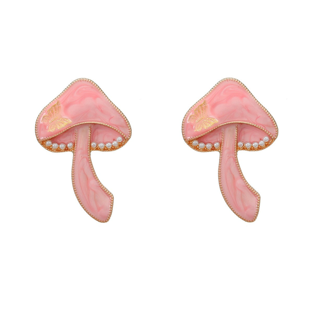 Trippy - Female fashion mushroom earrings for earrings