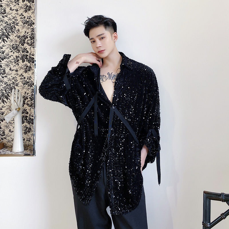 Velvet Niche: Valentine's Day Edition - Velvet sequins, personalized shirt