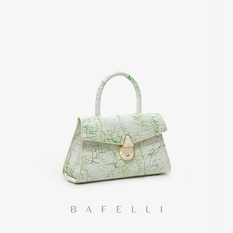 BAFELLI Bag - New Women Handbag Luxury Designer Brand Fashion Handheld Purse Original Style Leather Evening Shoulder Bags