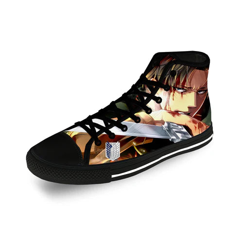Anime Manga Attack on Titan Levi Ackerman Casual Cloth 3D Print High