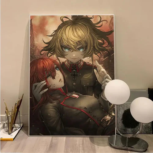 Tanya The Evil Tanya Degurechaff Anime Classic Movie Posters Kraft
