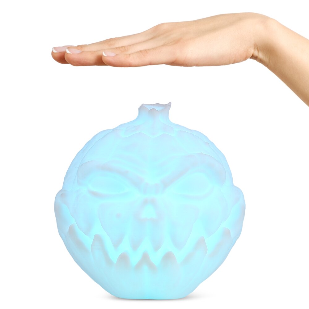 3D Printing Devil Pumpkin Face Light Pat Night Lamp For Halloween