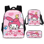 New Cartoon School Bag Printing Custom Bookbag High Quality Backpack Pencil Cases Kids Bags For Girls