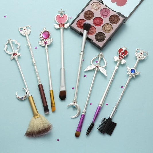 8 Sailor Moon Makeup Brushes Anime Periphery Birthday Holiday Gifts