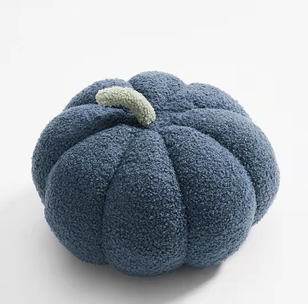 Creative New Color Pumpkin Pillow Plush Pumpkin Waist Pillow Round Sofa Pillow Homestay Decoration