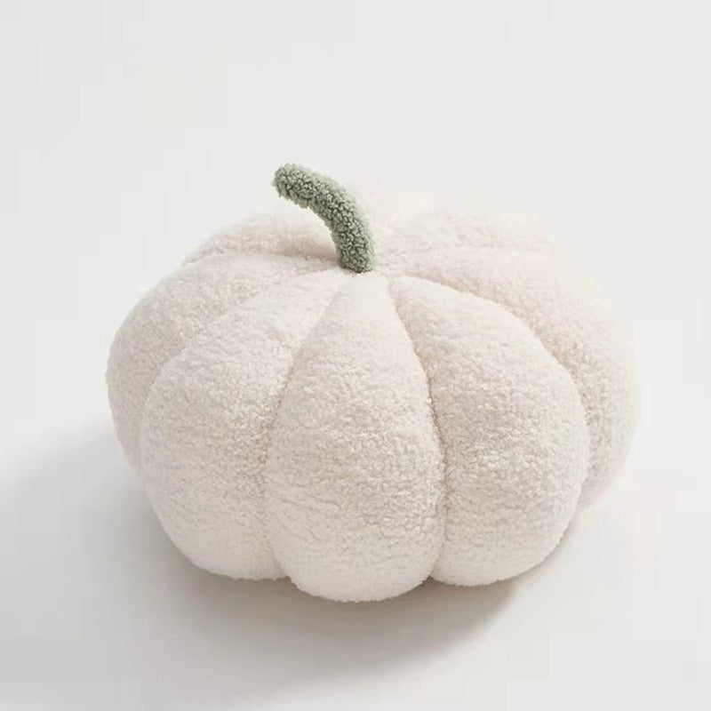 Cute Pumpkin Throw Pillow, Minimal Ins Style Sofa Cushion Living Room Bedhead Cushion  Office Plush Cushion