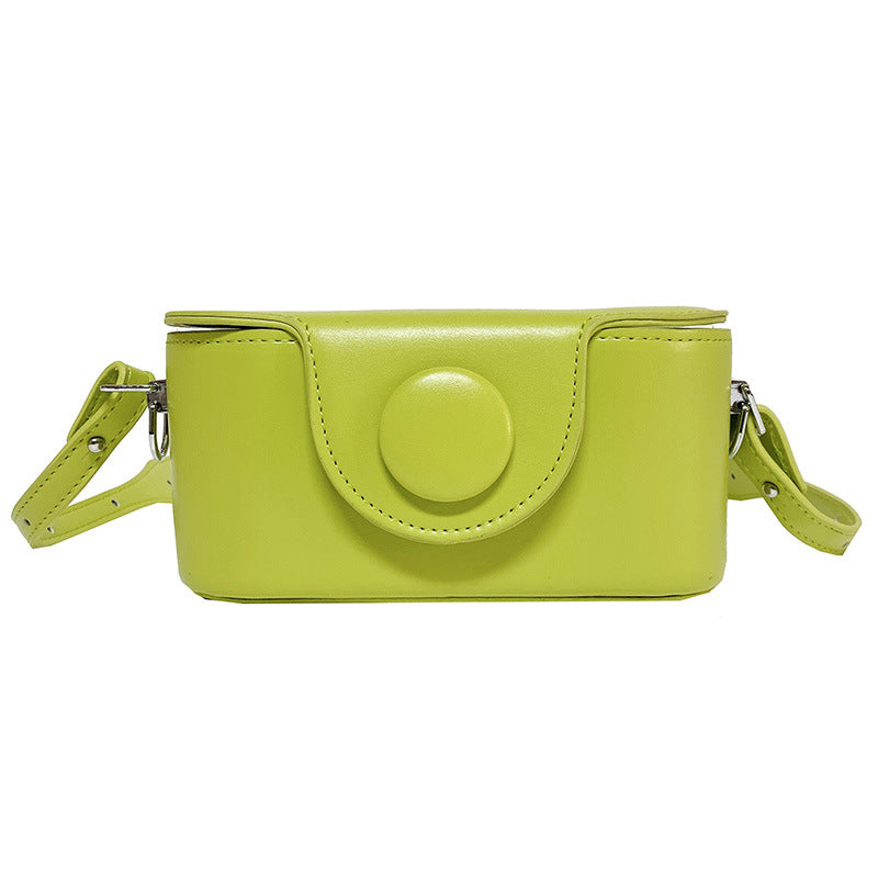 PAMERA: the Purse-Camera Bag New Summer Niche Simple Box Bag Mini Western Style One-Shoulder Messenger Bag