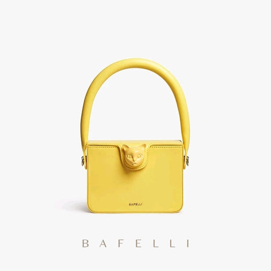 BAFELLI Bag - Women's New Niche Light Luxury Box Bag Spring And Summer Original Design Fashion Messenger Bag