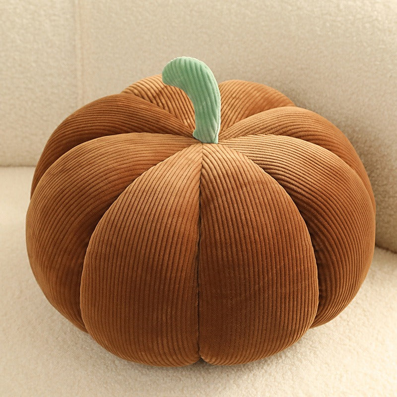 Cute Pumpkin Throw Pillow, Minimal Ins Style Sofa Cushion Living Room Bedhead Cushion  Office Plush Cushion