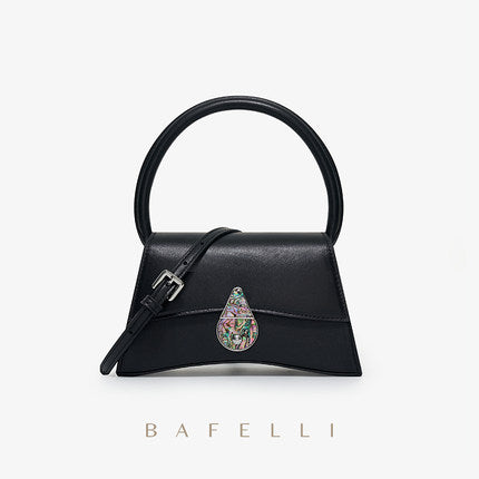 BAFELLI Bag - New Handbag High Quality Texture Messenger Bag. Light Luxury 18K Gold Shoulder Bag Women Bag