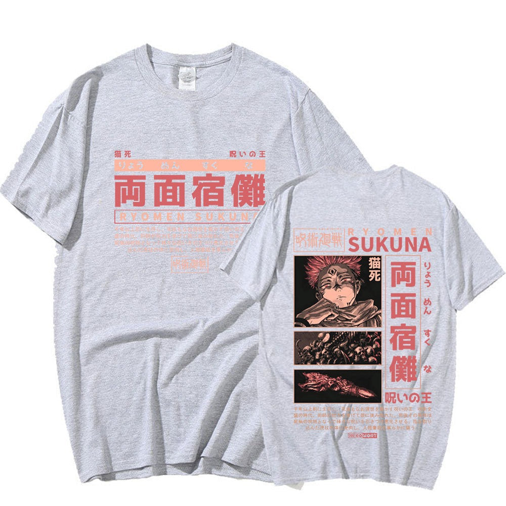 Japanese Anime Jujutsu Kaisen T-shirt Manga Ryomen Sukuna Sh