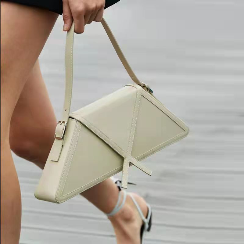 Paradis Pyramid - New fashionable minimalist bag with niche design, women's trendy single shoulder handbag, underarm bag