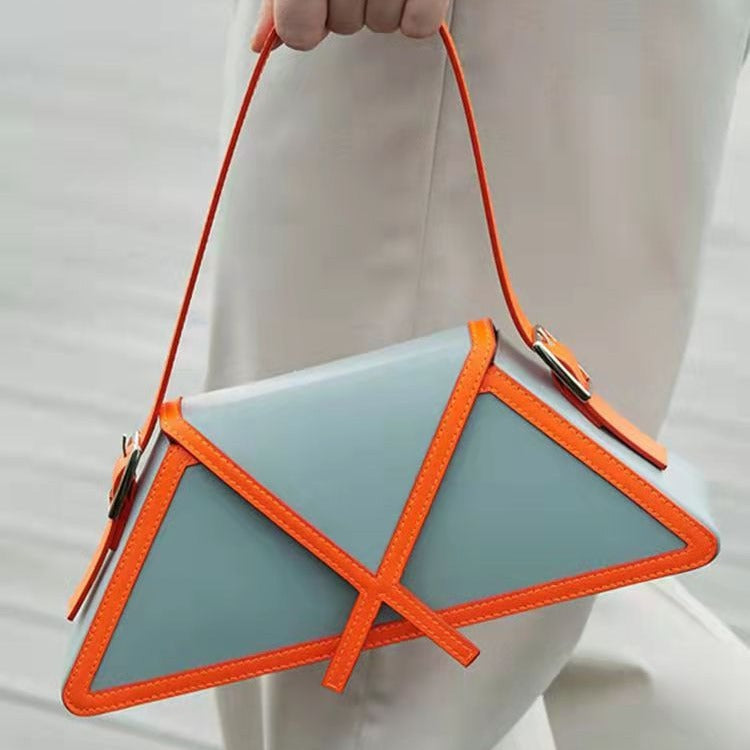 Paradis Pyramid - New fashionable minimalist bag with niche design, women's trendy single shoulder handbag, underarm bag