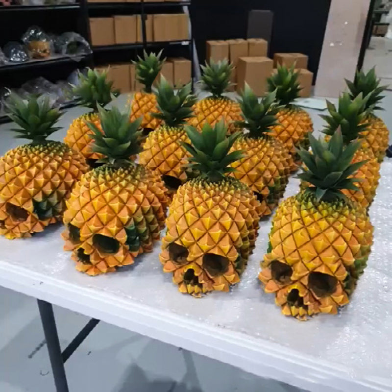 Pineapple Skeleton Halloween Decoration Creative Decoration