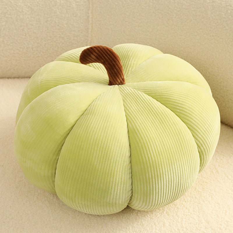 Cute Pumpkin Throw Pillow, Minimal Ins Style Sofa Cushion Living Room Bedhead Cushion  Office Plush Cushion