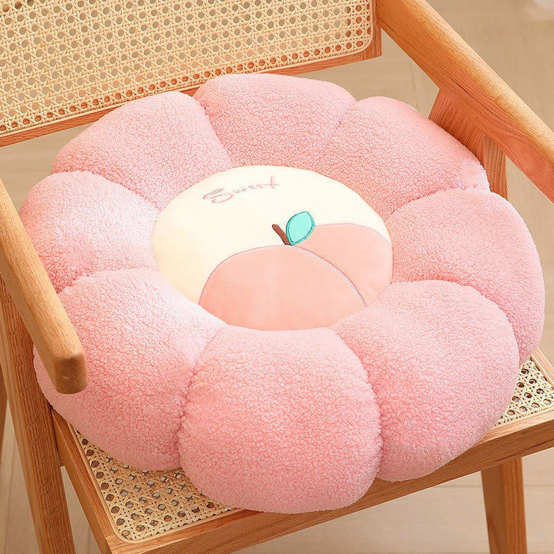 New Pumpkin Cushion Color Contrast Persimmon Ruyi Putuan Home Sofa Decoration Soft Cushion