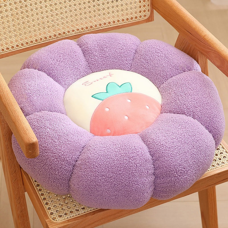 New Pumpkin Cushion Color Contrast Persimmon Ruyi Putuan Home Sofa Decoration Soft Cushion