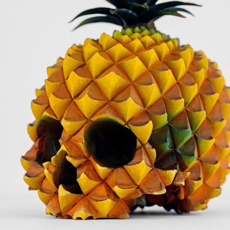 Pineapple Skeleton Halloween Decoration Creative Decoration