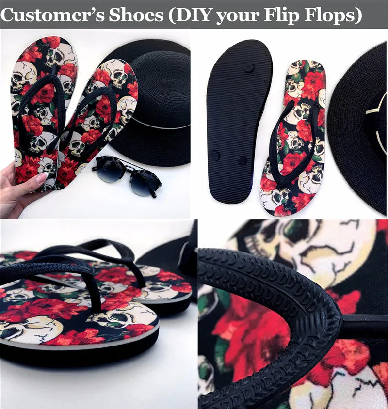 Doginthehole Anime Design Women Slippers Summer Beach 2021 Attack On