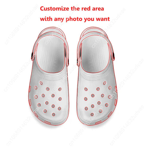 Anime Attack on Titan Levi Ackerman Home Clogs Custom Water Shoes Mens