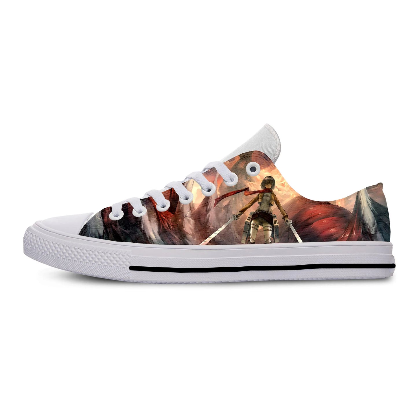 Attack on Titan Hot Fashion Neakers Men Women High Quality Harajuku