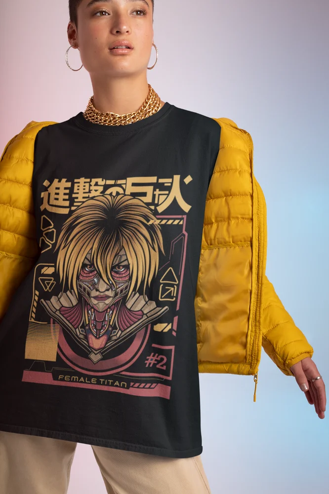 Female Attack On Titan Shirt Shingeki No Kyojin Tshirt AOT Tee Anime