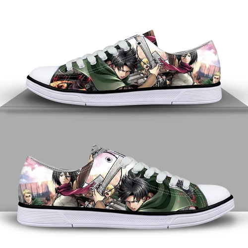 Noisydesigns Shoes Men Sneakers Male Mens Casual Shoes Attack On Titan