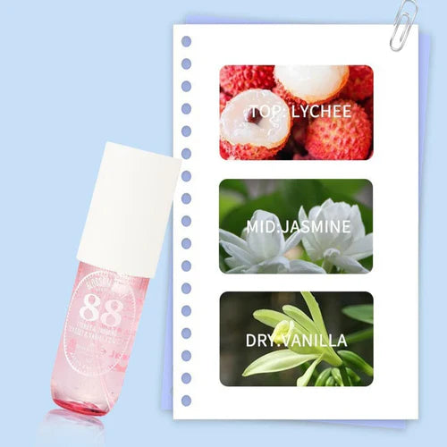 90ml Fruity Hair Spray Moisturizing Lasting Floral Essential Oil Hair