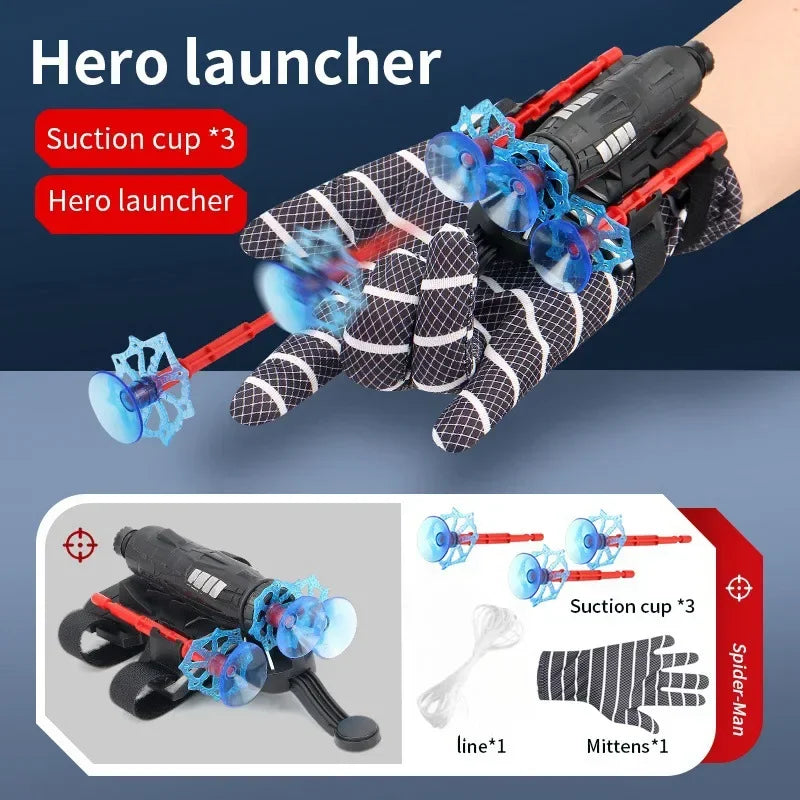 Disney Marvel Super Hero Spiderman Spider Silk Launcher Toy Anime