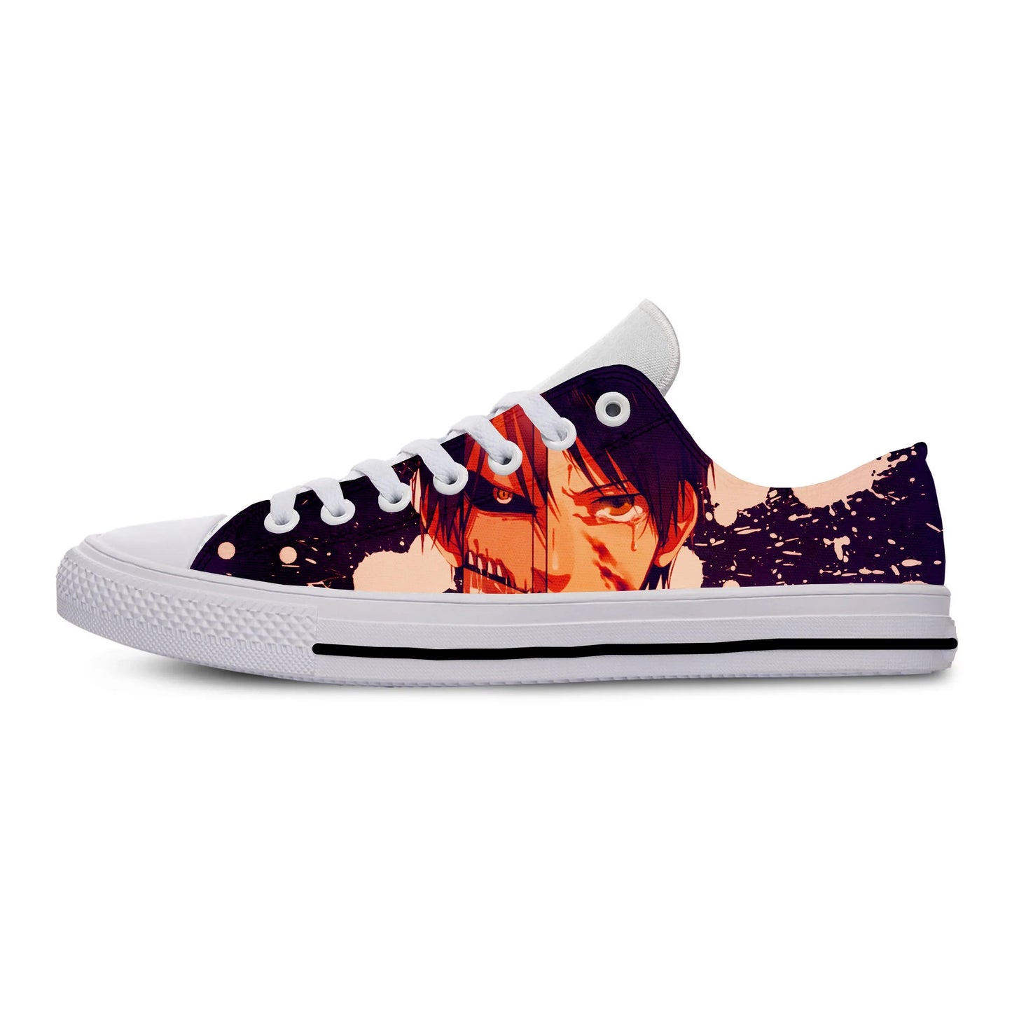 Attack on Titan Hot Fashion Neakers Men Women High Quality Harajuku